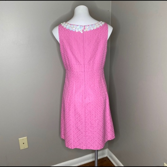 Trina Turk Pink Floral Bow Dress - Picture 5 of 8